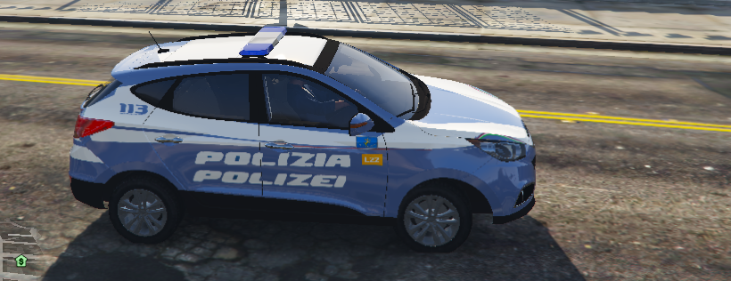 GTA 5 Policia Nacional Bolivariana de Venezuela Hyundai IX35 Mod 