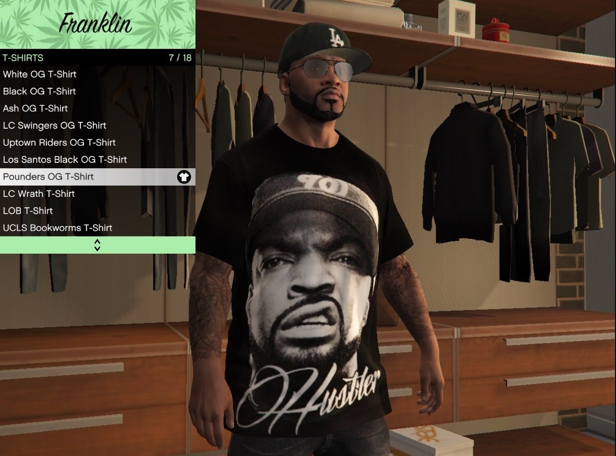 Ice Cube shirts for Franklin 