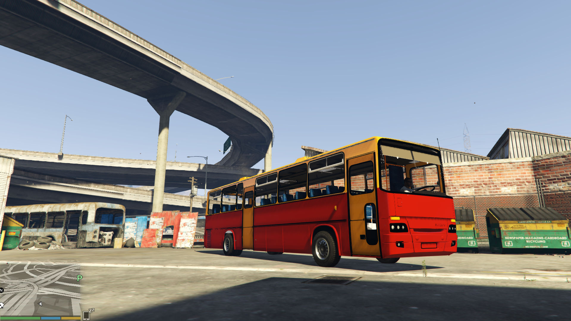 Bus for gta 5 фото 25