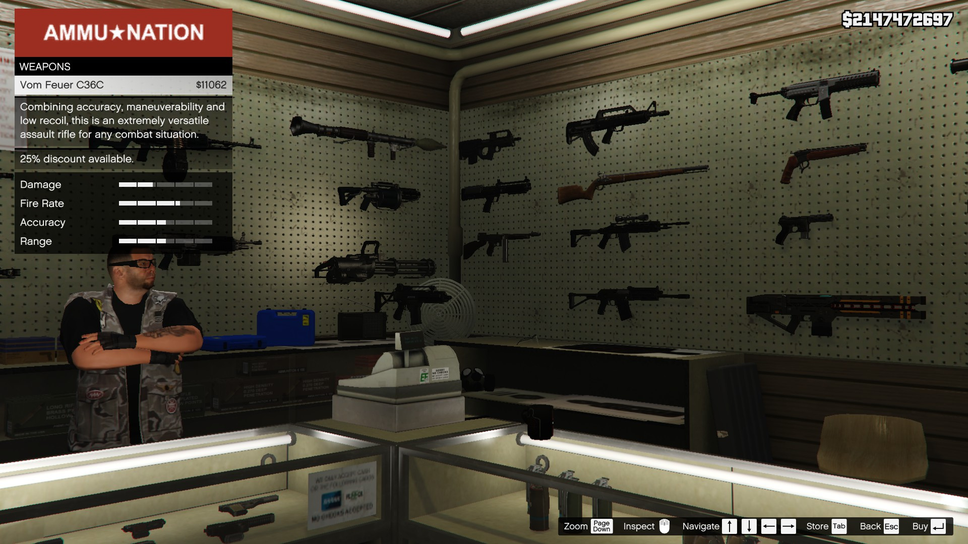 Как купить оружие в гта. GTA 5 оружейный магазин. Оружие ГТА 5.
