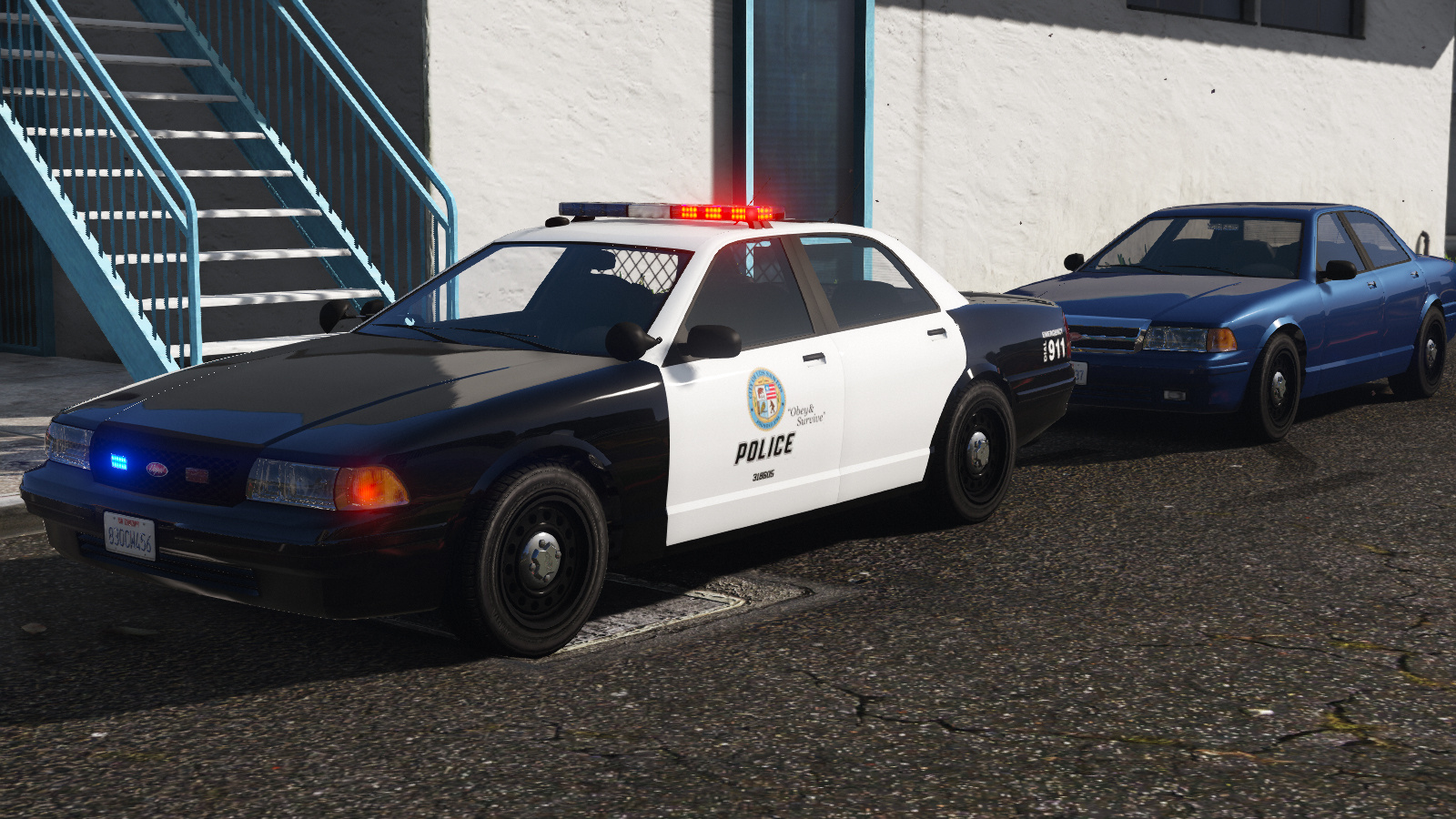 Improved Vapid Stanier Police Cruisers | LSPD & LSSD [Replace] - GTA5 ...