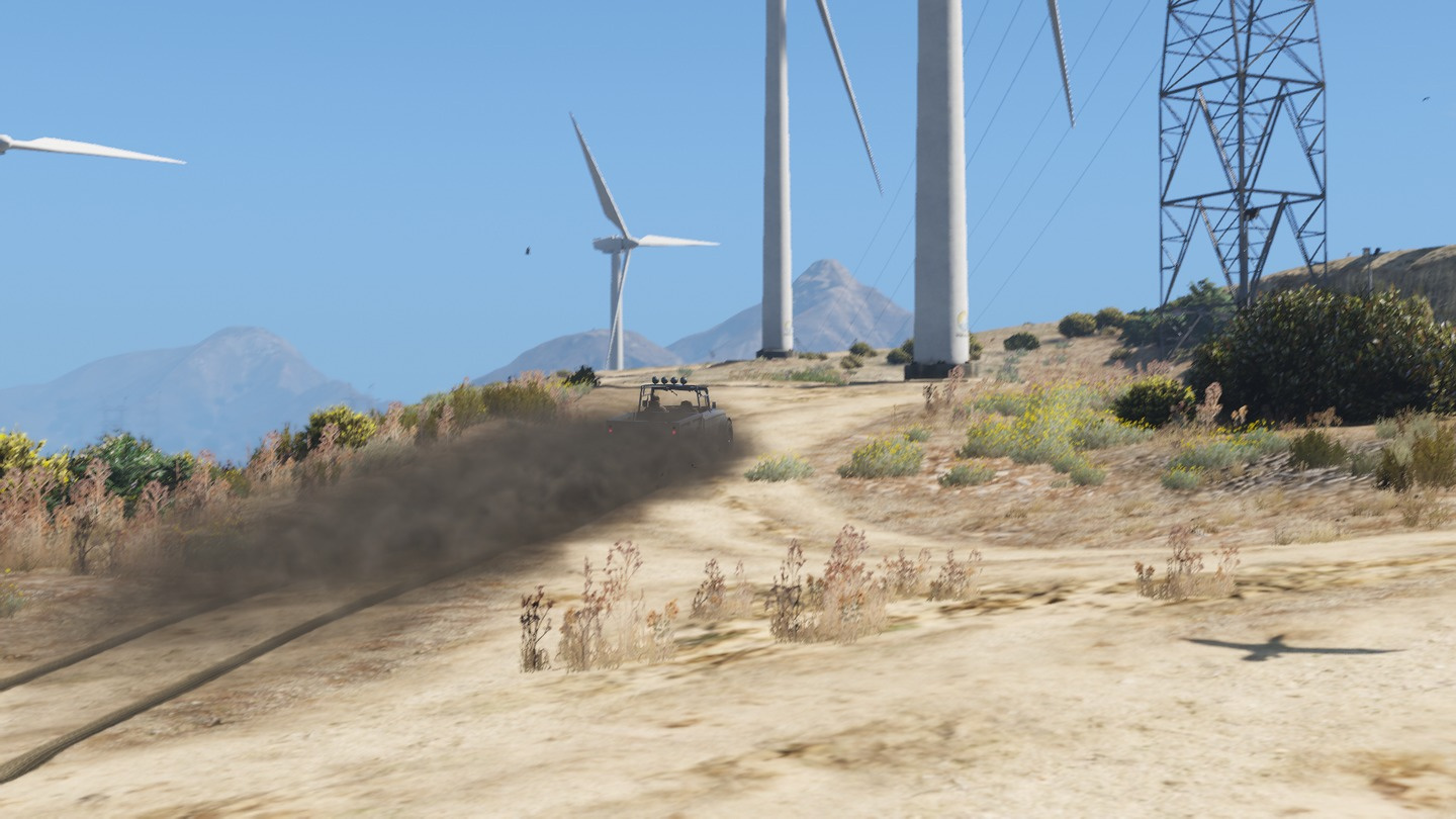 Increased dust trail - GTA5-Mods.com