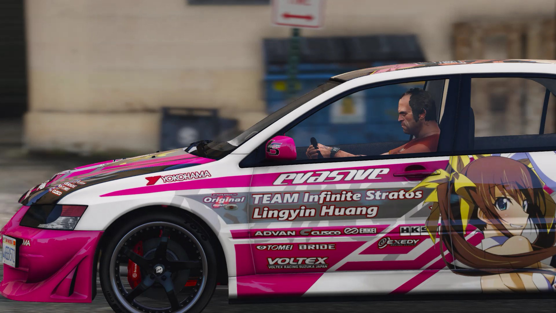 Mitsubishi Lancer Evolution 10 Itasha