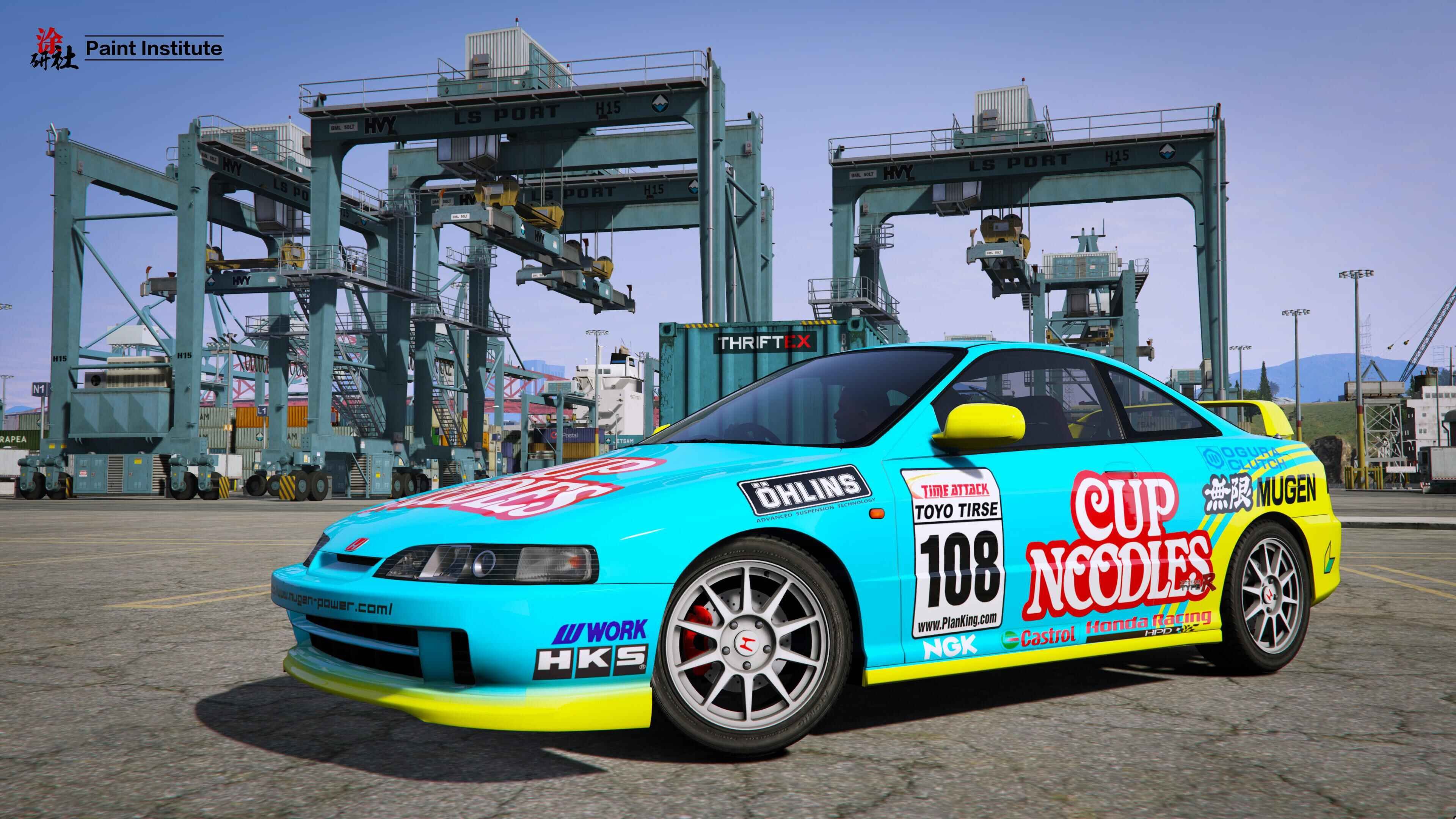 Interga Type R (DC2)cup noodles livery - GTA5-Mods.com