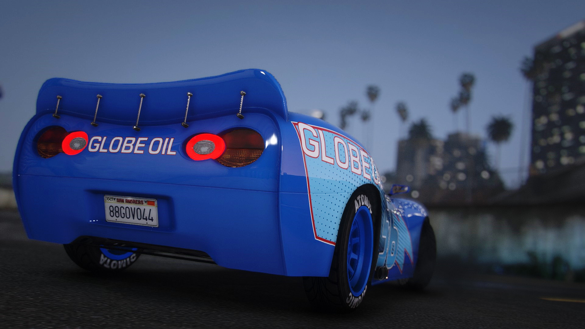 GTA San Andreas Tuned McQueens from Cars Race-o-Rama Mod 