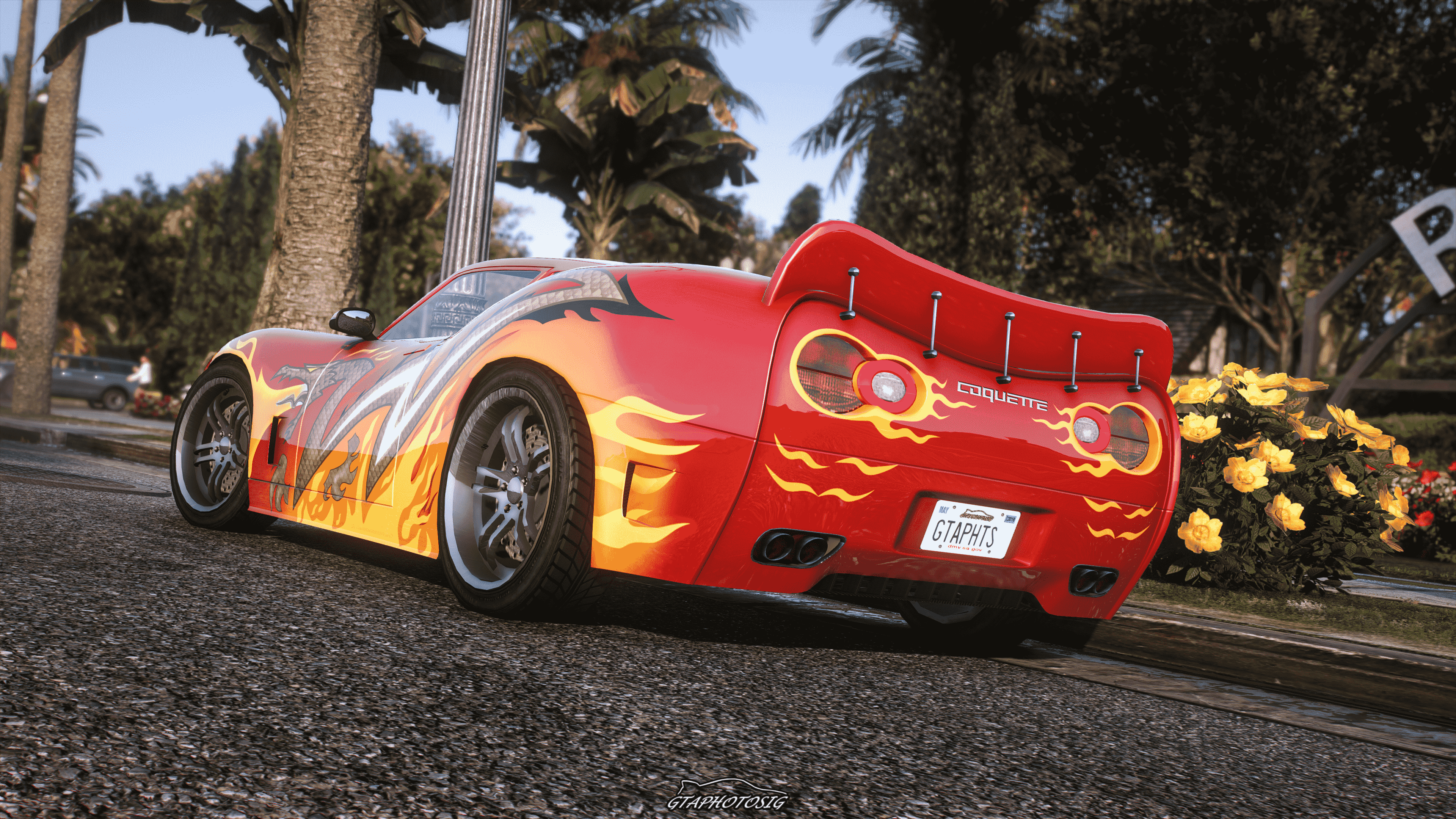 GTA San Andreas Tuned McQueens from Cars Race-o-Rama Mod 