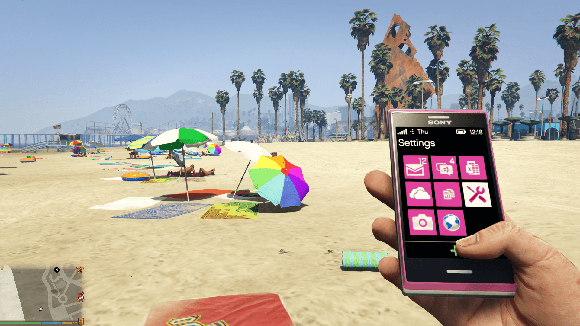 iPhone, Nokia Lumia, Samsung Galaxy S III Mini, Sony Xperia Mod - GTA5 -Mods.com