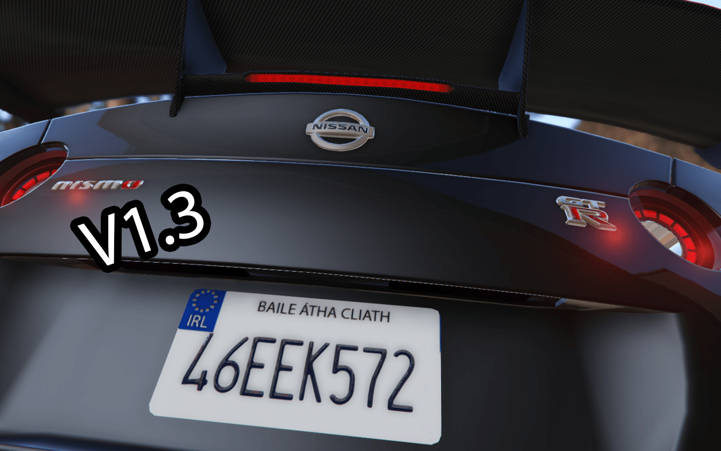 Irish Number Plate Mod
