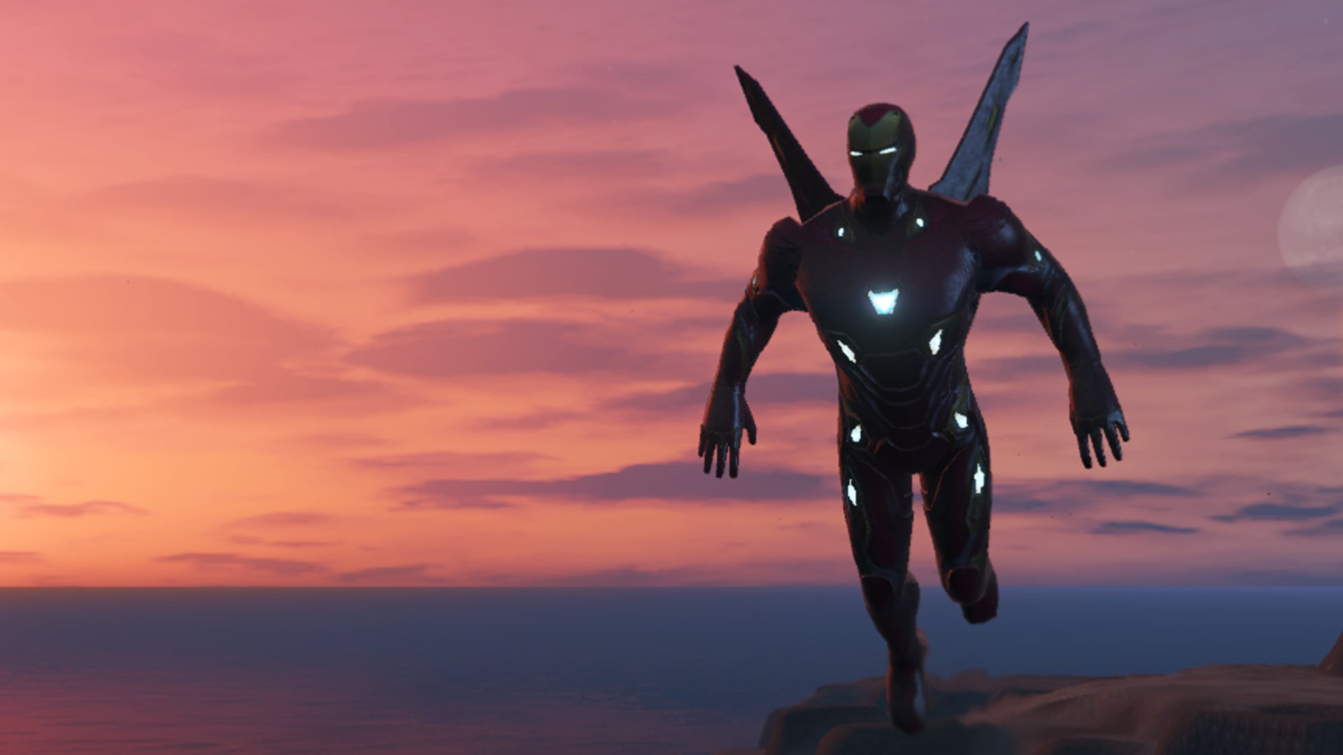 Iron Man Mark 50 (MFF version Full emissive update) - GTA5 