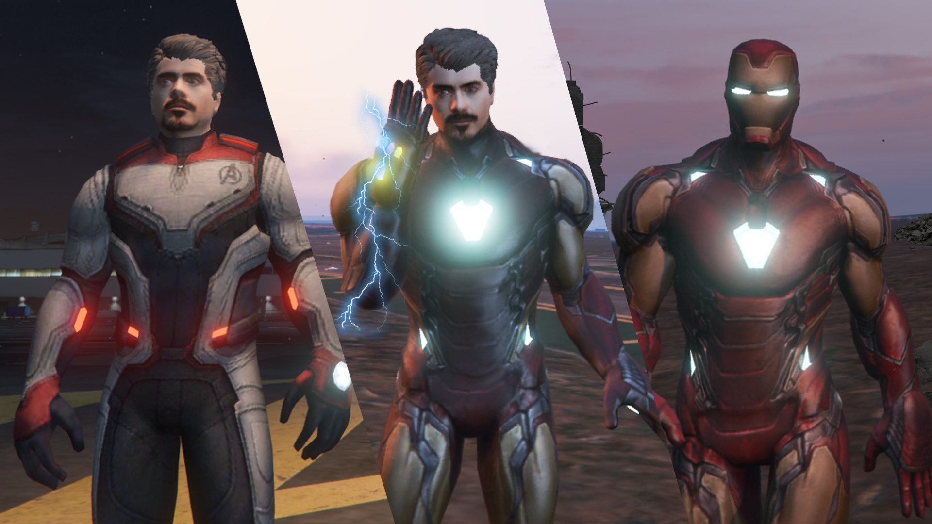 Iron man suit for gta 5 фото 15