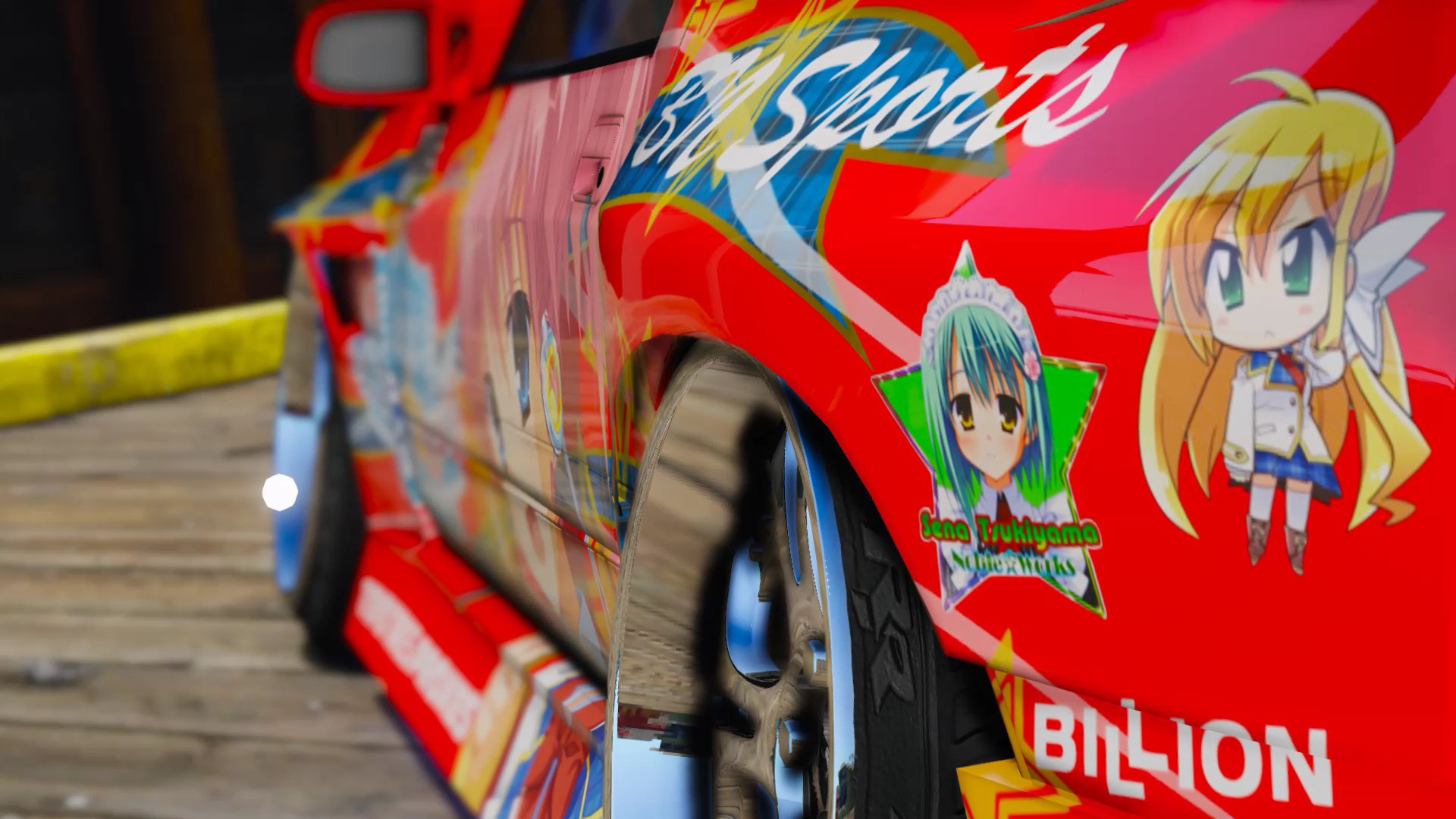 Itasha Mazda Fc3 Bn Sports Yuzusoft のーぶる わーくす Gta5 Mods Com