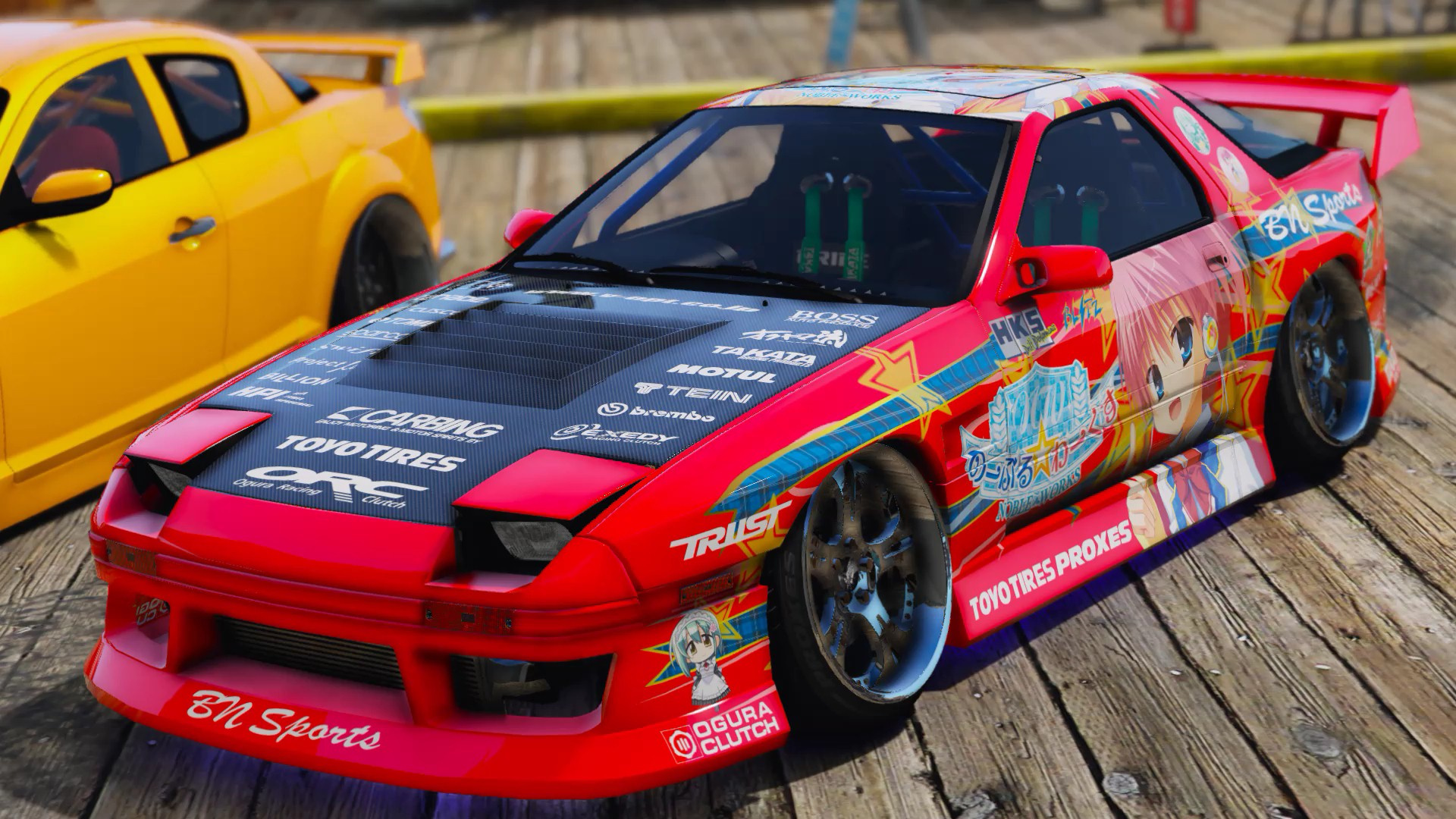 Itasha Mazda FC3 BN SPORTS 