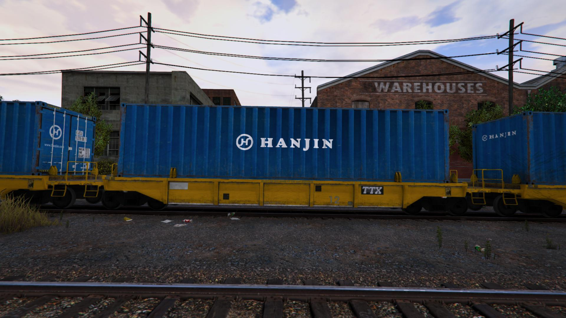 Gta 5 freight train фото 73