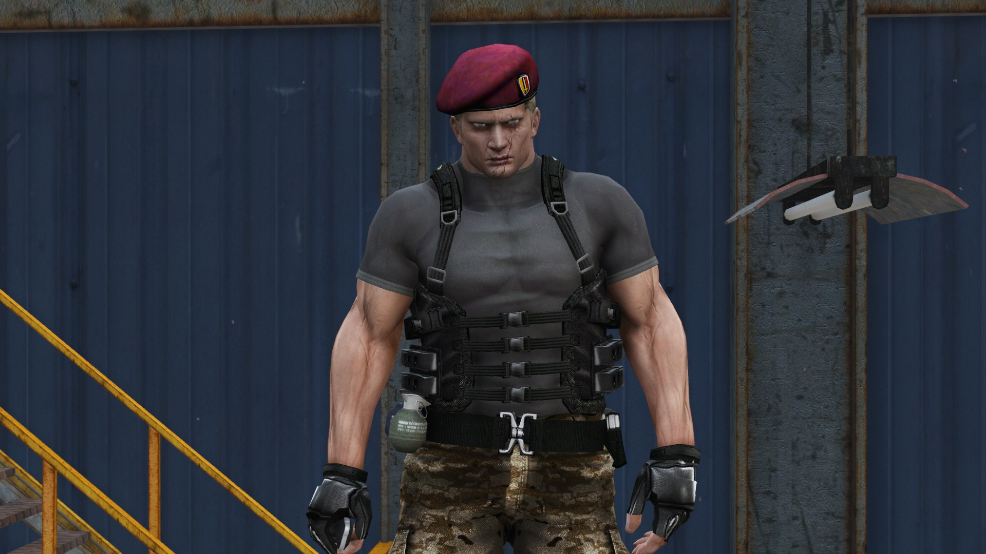 Resident Evil 5 Play as Jack Krauser 