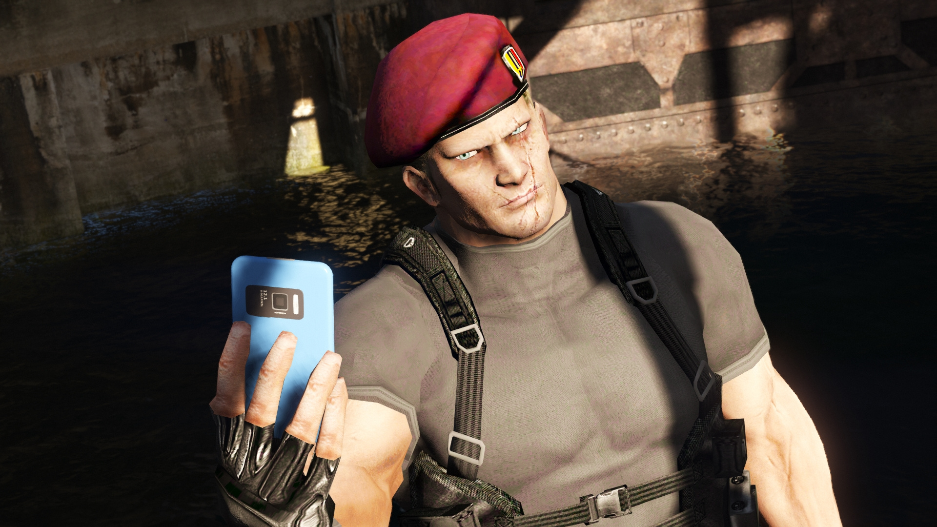 Jack Krauser - Resident Evil 4 HD version with classic outfit