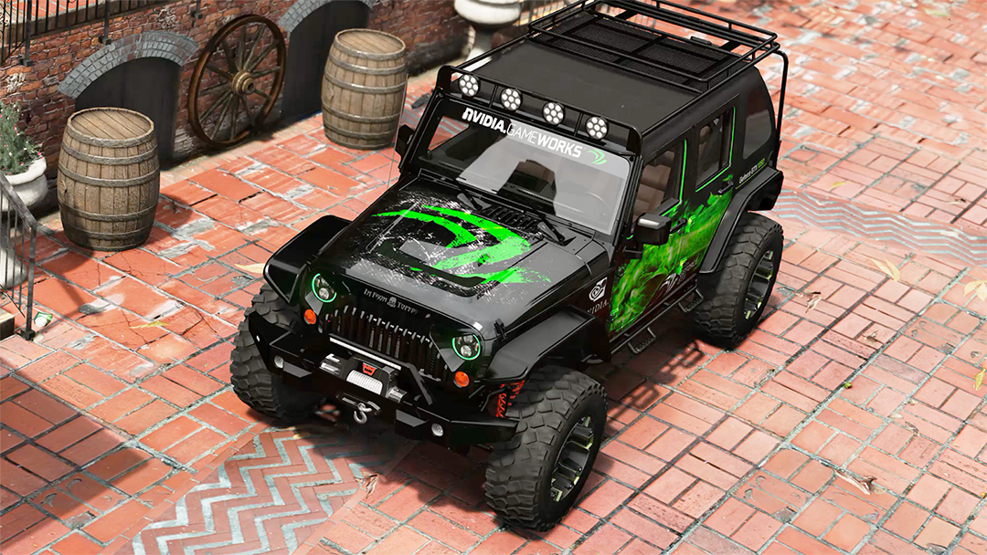 Jeep Wrangler 2012 Rubicon【NVIDIA】 