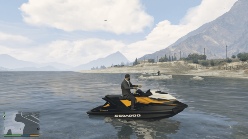 GTA 4 GTA V Jetski Mod 