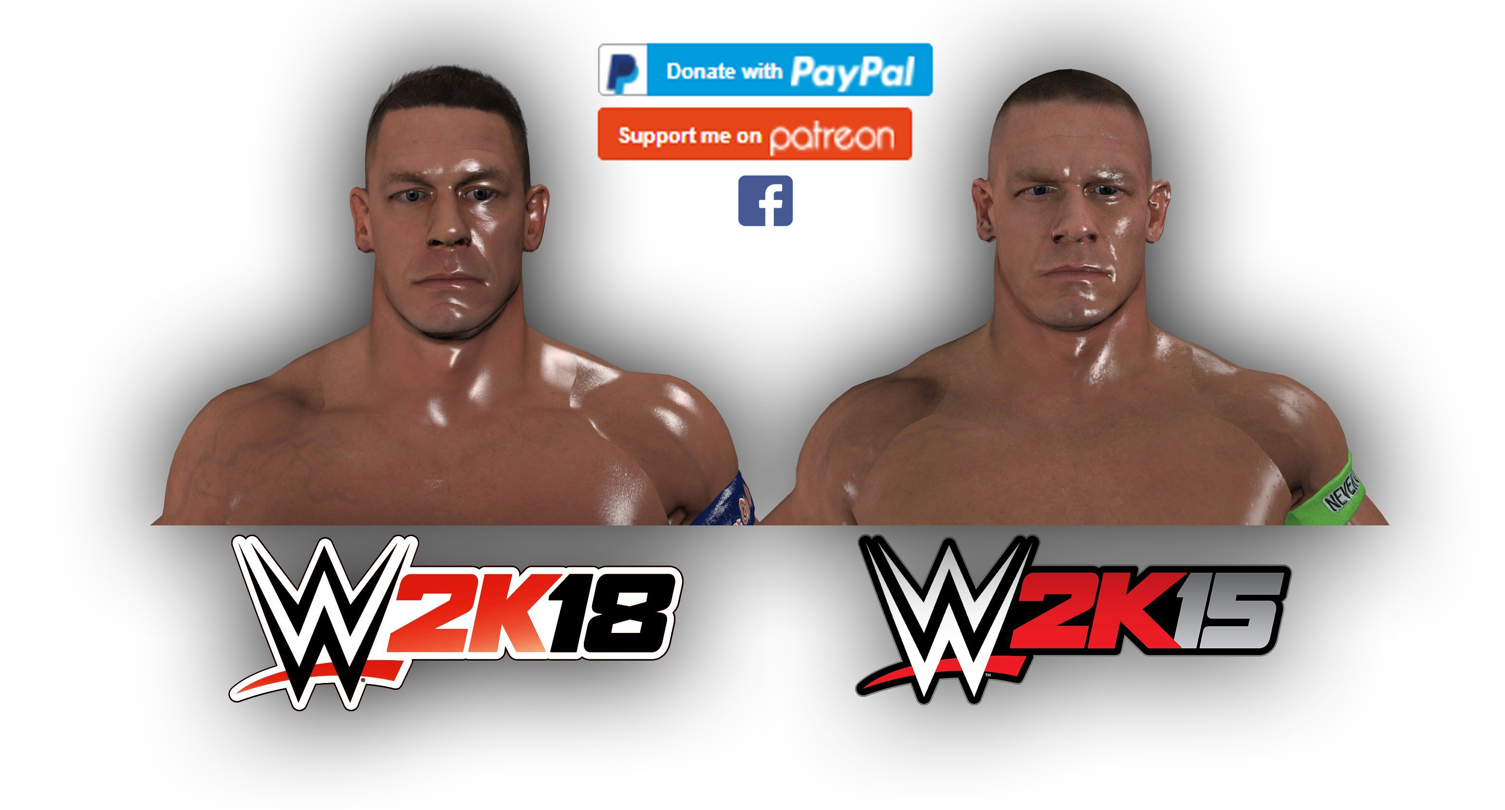 John Cena 4K WWE 2K18 Model Added GTA5 Modscom