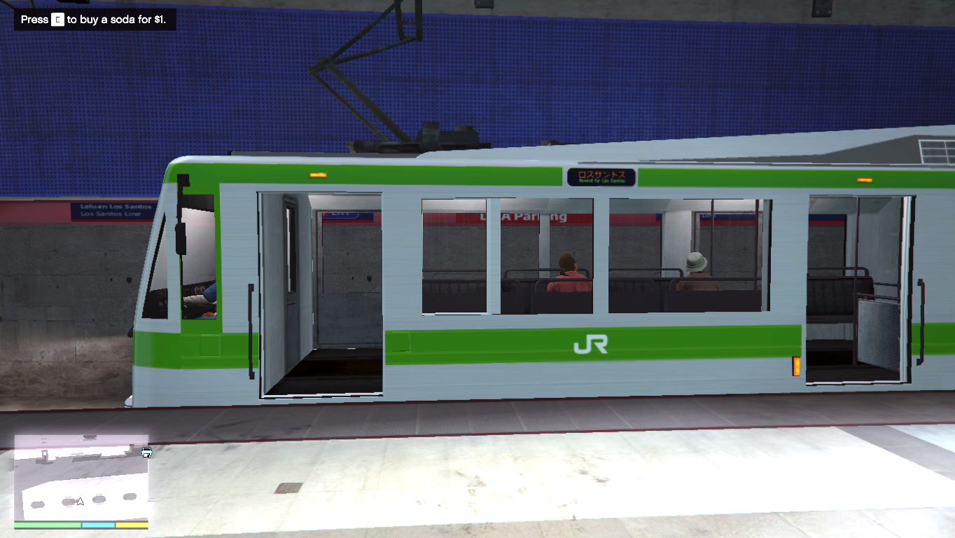 Jr Yamanote Line Japanese Metro Train Skin Gta5 Mods Com