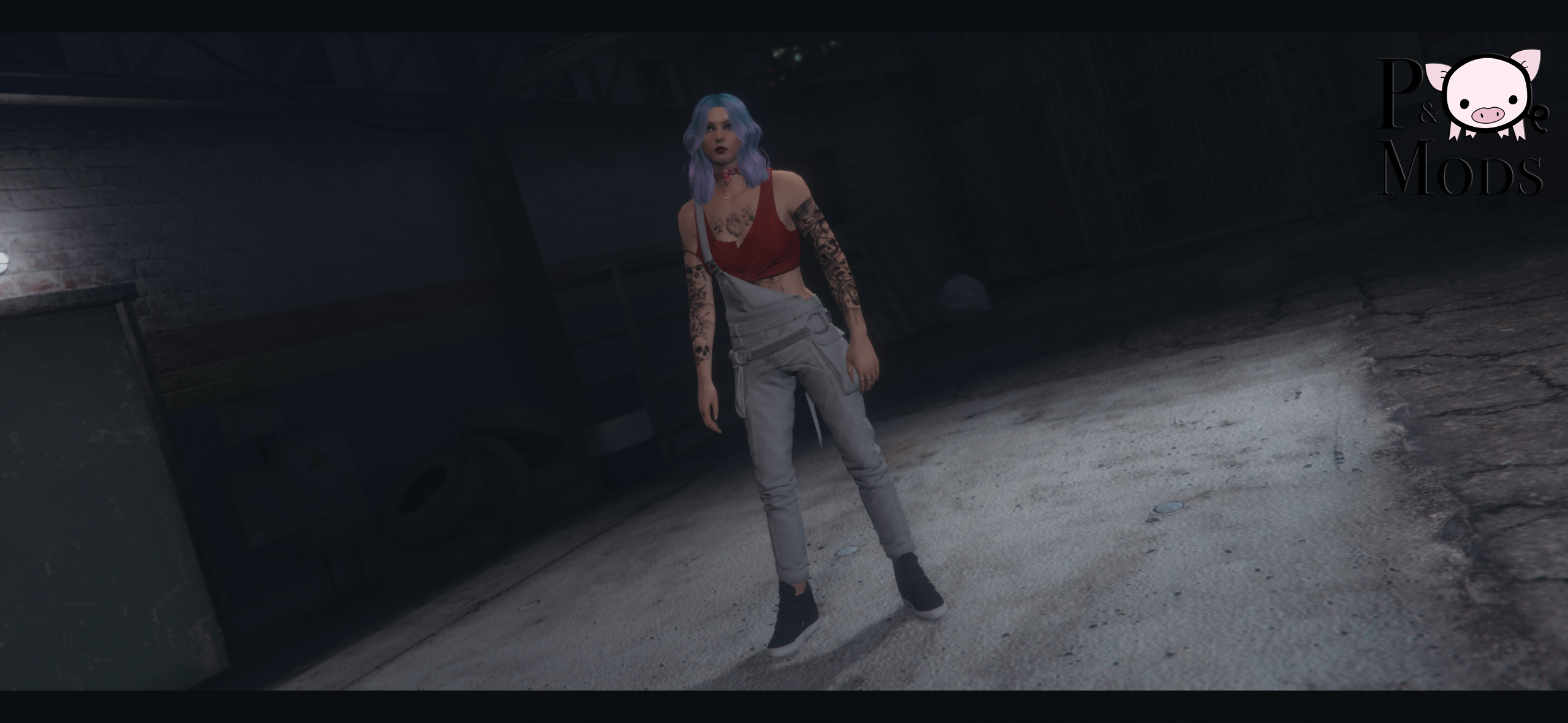 Judy's set from Cyberpunk 2077 for MP Female - GTA5-Mods.com