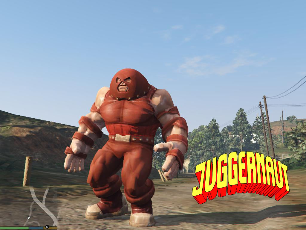 GTA San Andreas Juggernaut From Marvel Strike Force Mod 