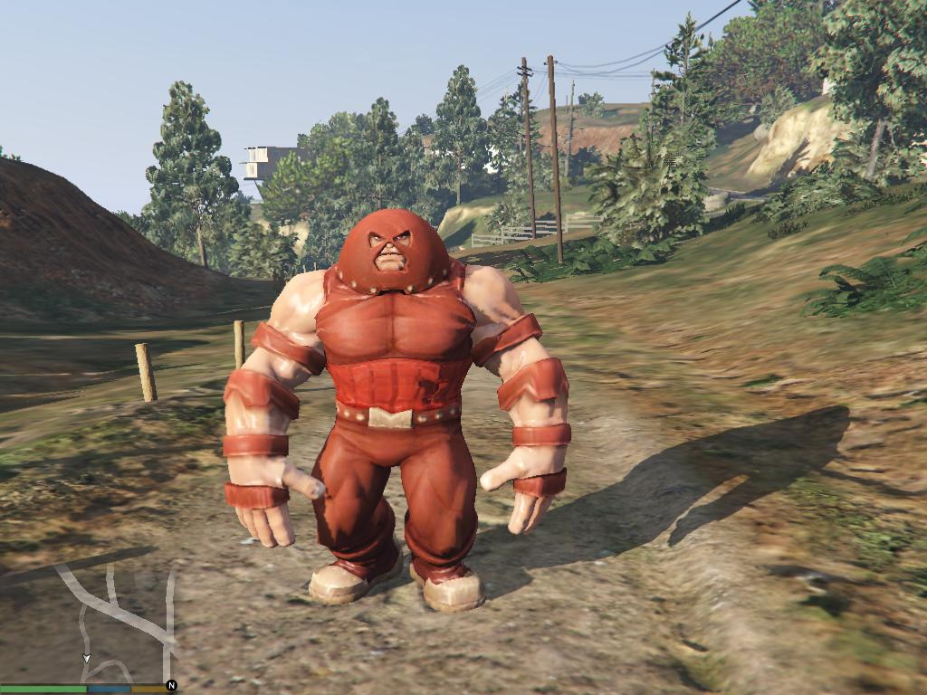 GTA San Andreas Juggernaut From Marvel Strike Force Mod 