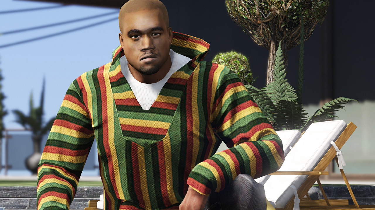 Mr hudson kanye west. Kanye West GTA 5. Марк Уэйн ГТА. Дэвид Уэйн GTA 5. Ice Cube GTA 5.