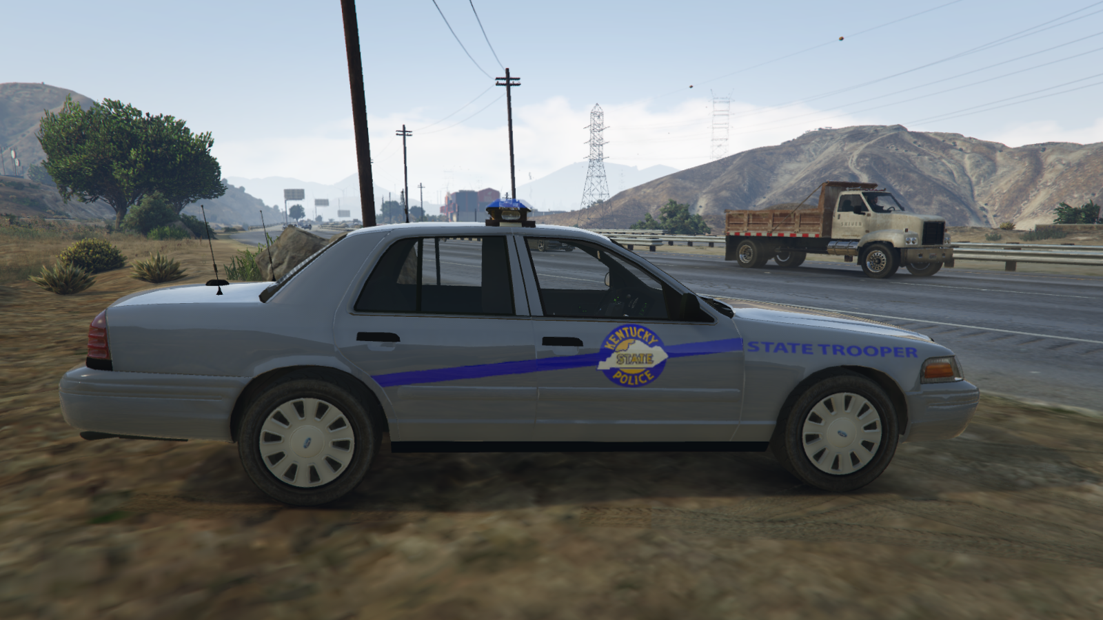 Kentucky State Police Cvpi Skin Gta5 Mods Com - roblox police car template