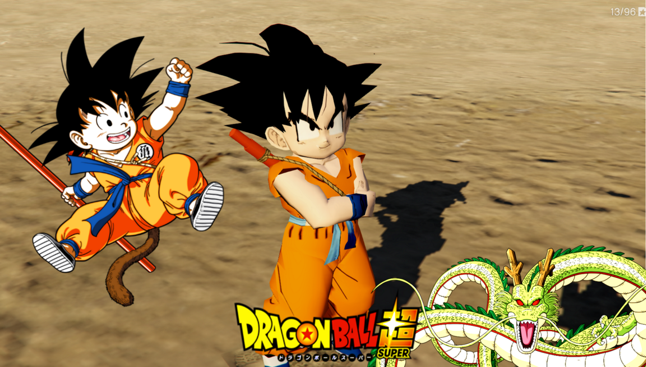 Kid Goku From Dragon Ball [Add-On Ped] 