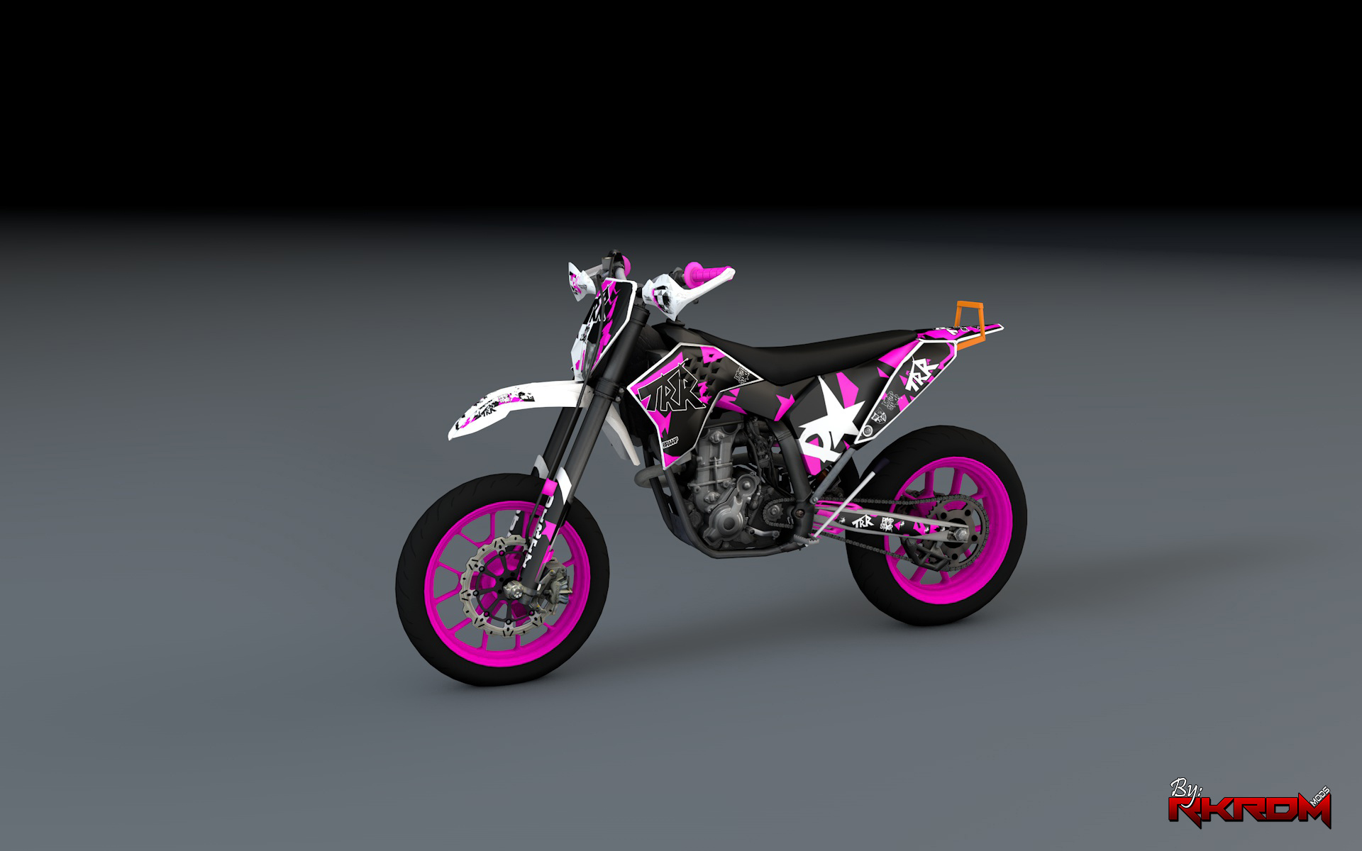 KTM EXC 530 Supermoto TRR Graphics GTA5 Modscom