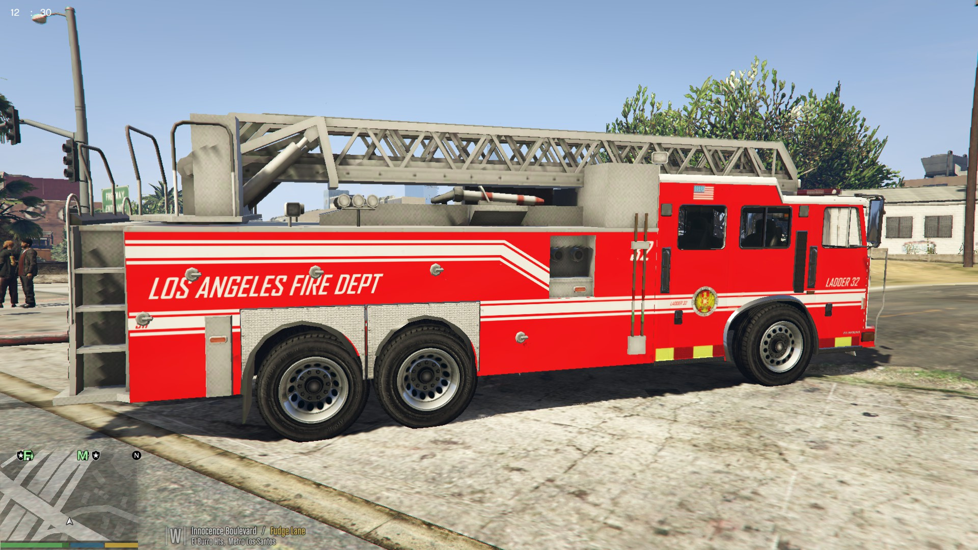 gta 5 fire truck mod