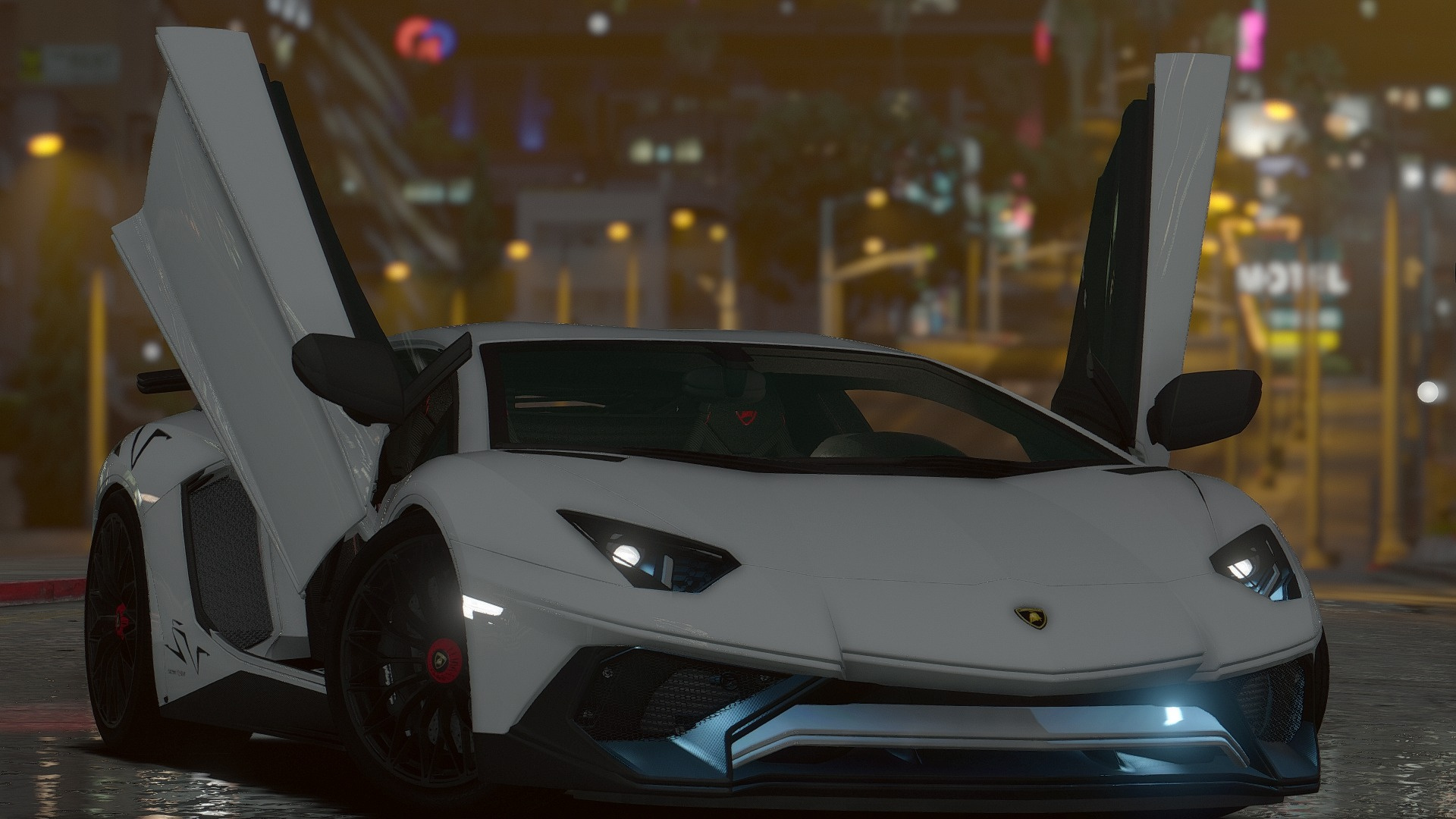 LAMBORGHINI AVENTADOR SV MOD FOR SIMPLE CAR CRASH, LAMBO