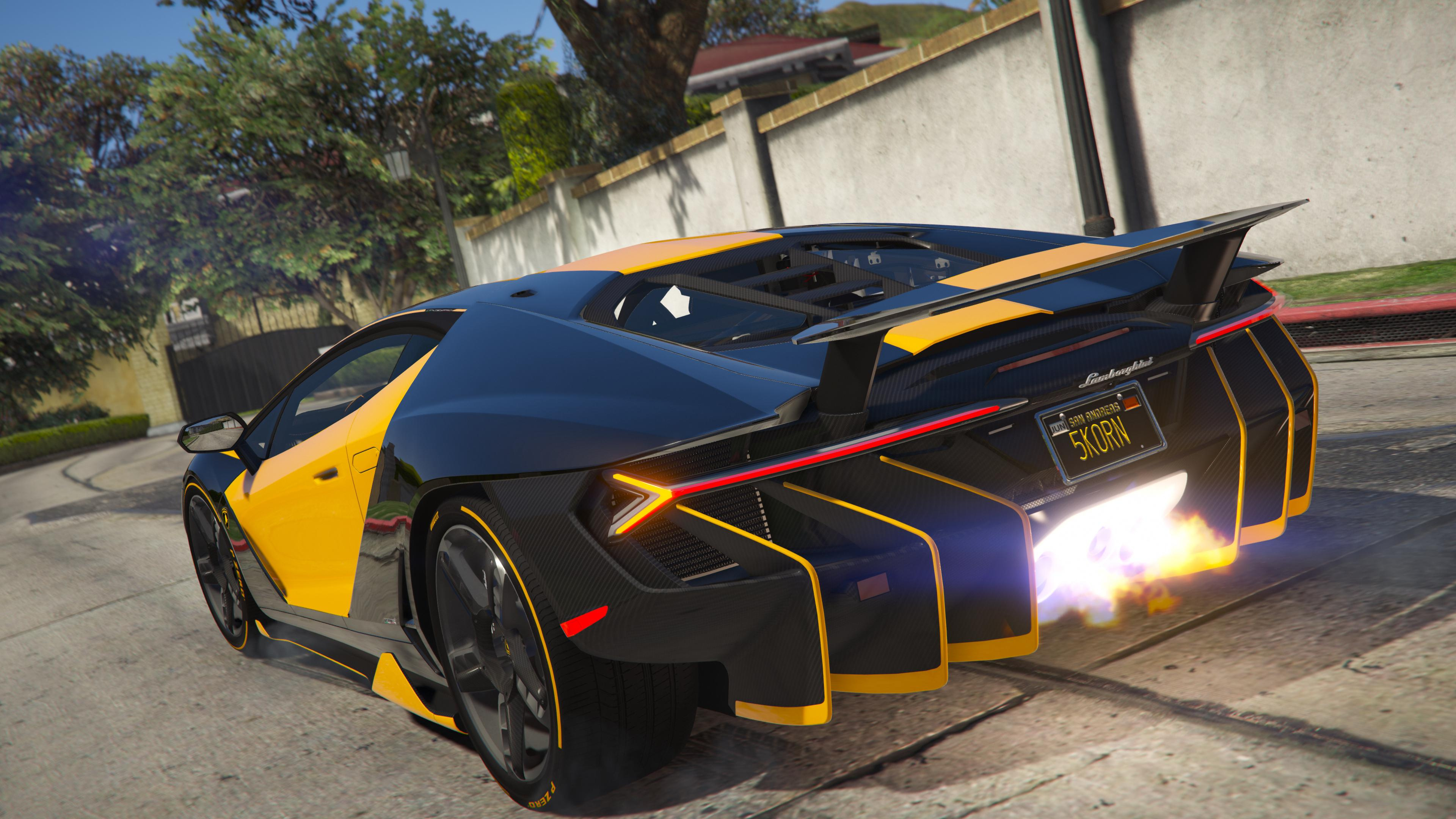 Lamborghini Centenario LP 770 4 Remastered GTA5 Modscom