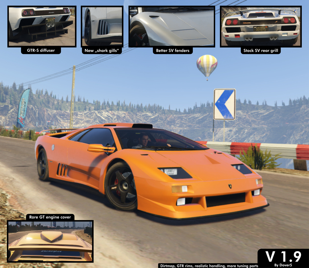 Lamborghini diablo gta 5 фото 80