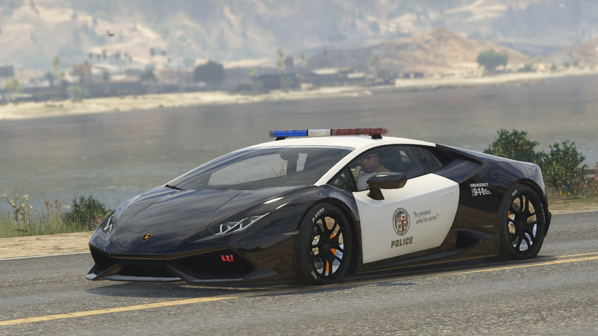 Lamborghini Huracan Italian Police and LAPD [Template] 