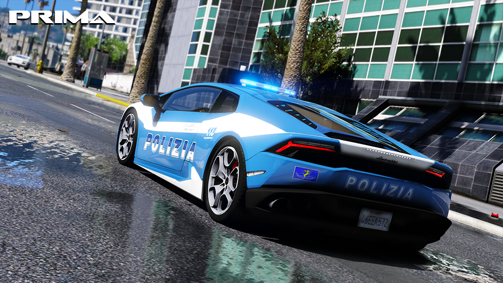 Lamborghini Huracan - Polizia Italiana - GTA5-Mods.com