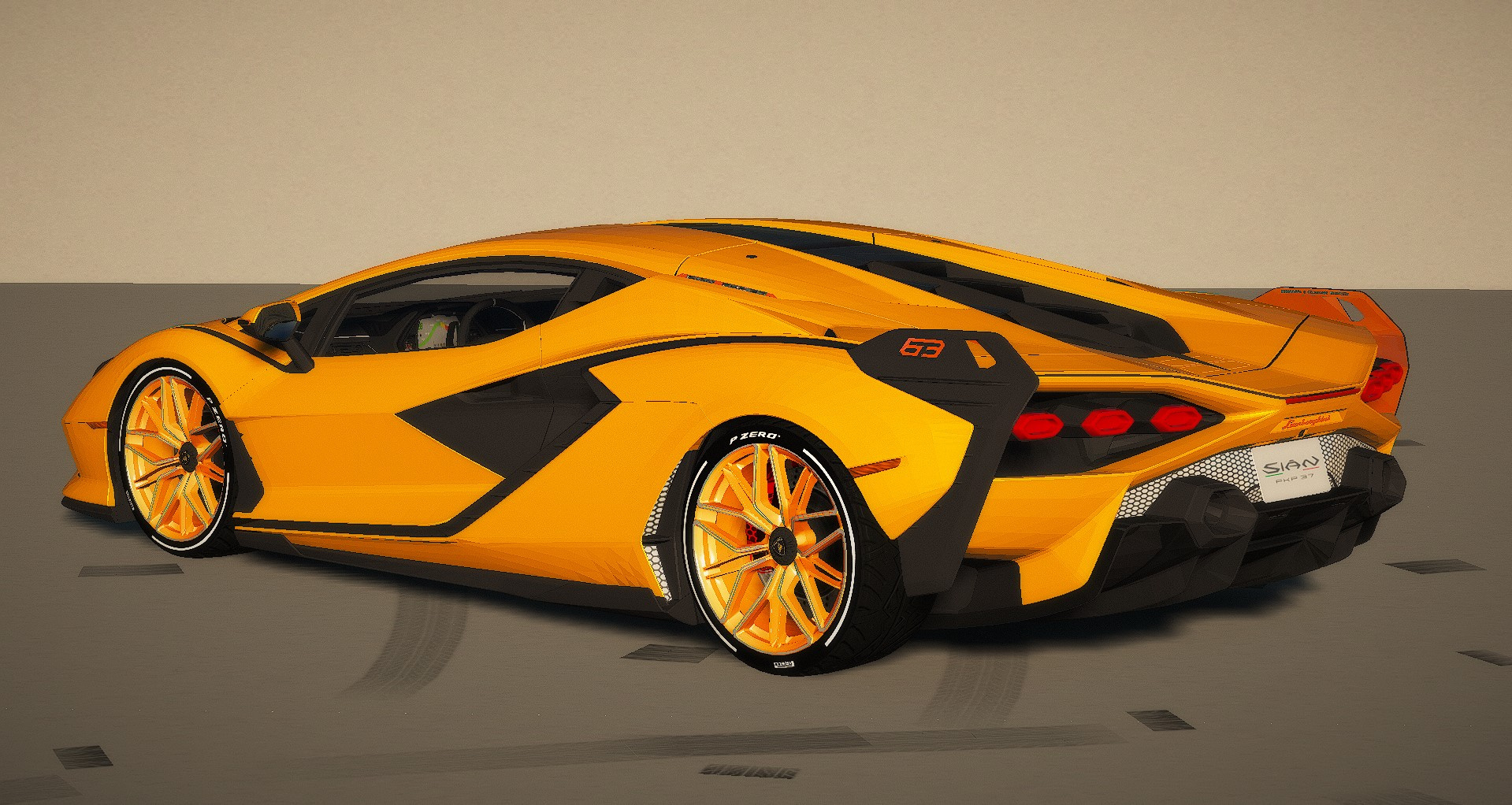 Lamborghini sian gta 5 фото 21