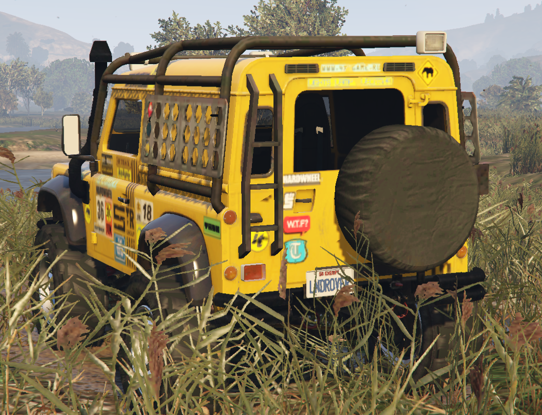 Land Rover Defender 90 Policia Naval for GTA 5