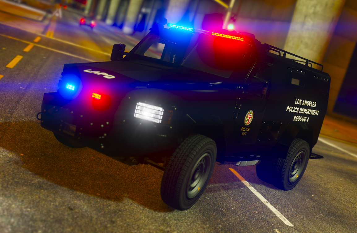 LAPD Lenco Bearcat Texture (Rescue 4) 4K - GTA5-Mods.com