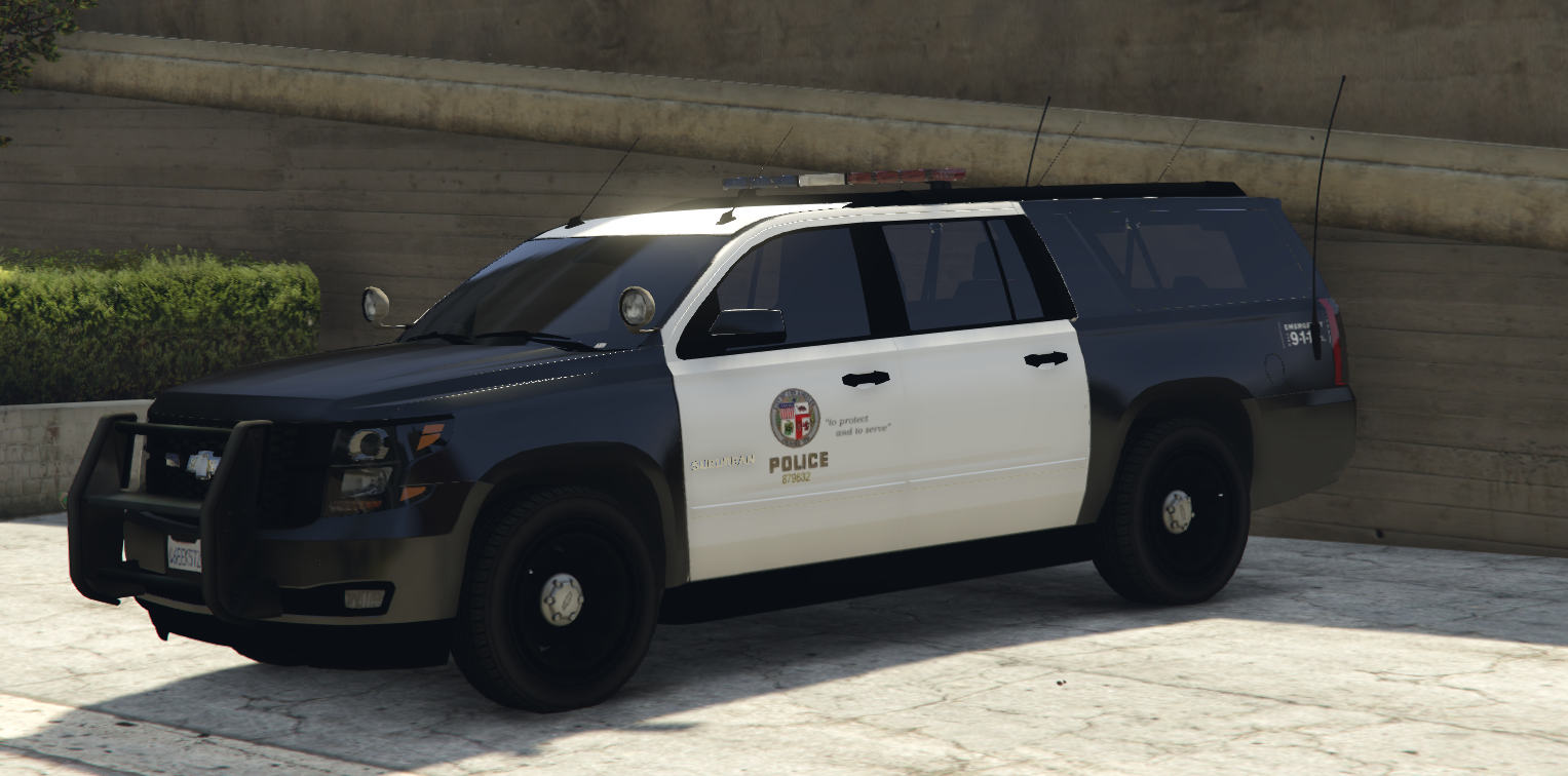 LAPD Suburban Texture - GTA5-Mods.com