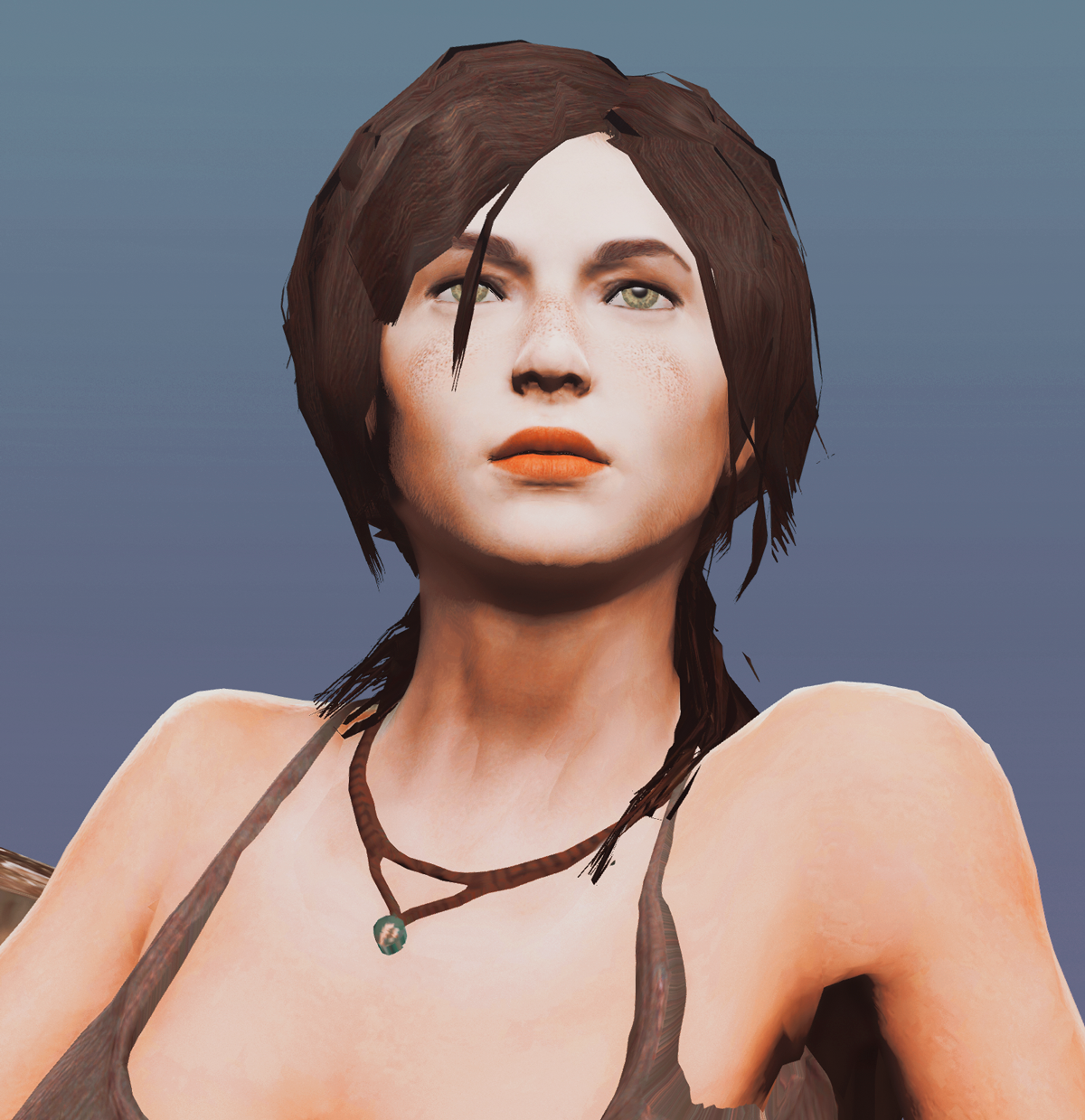 Lara Croft Face Retexture.