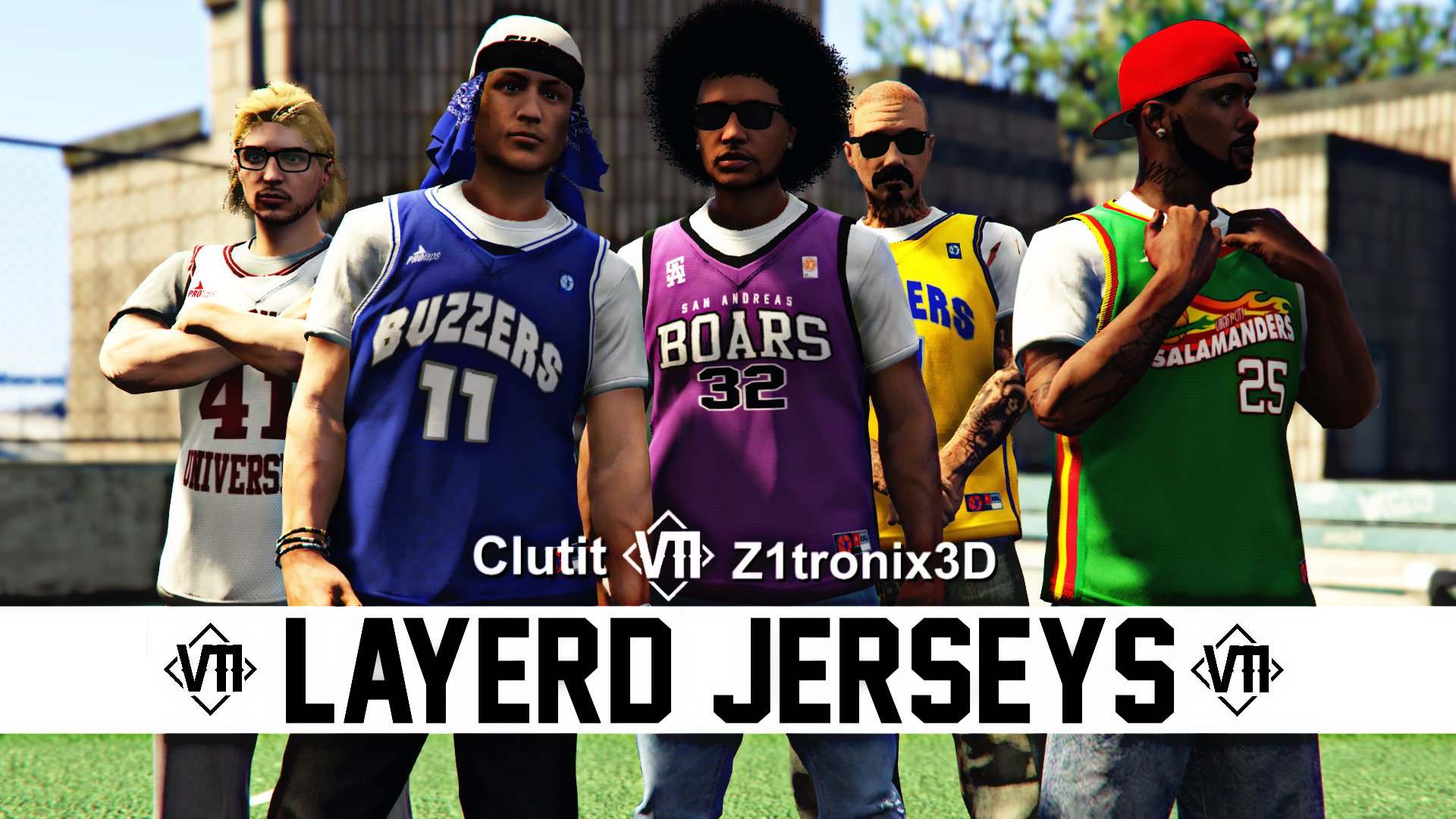 Layered Jerseys for MP Male 