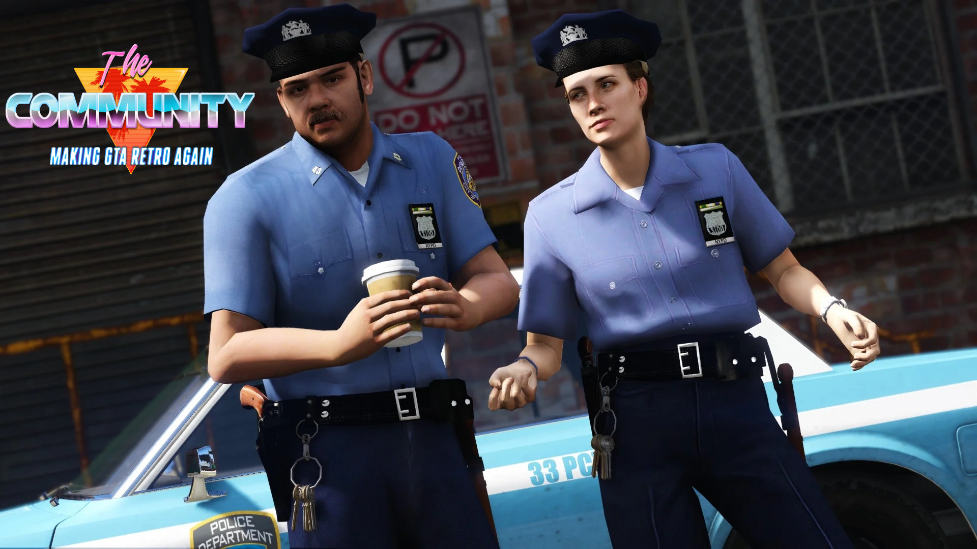 Lcpd Nypd Police Peds 80s Gta5
