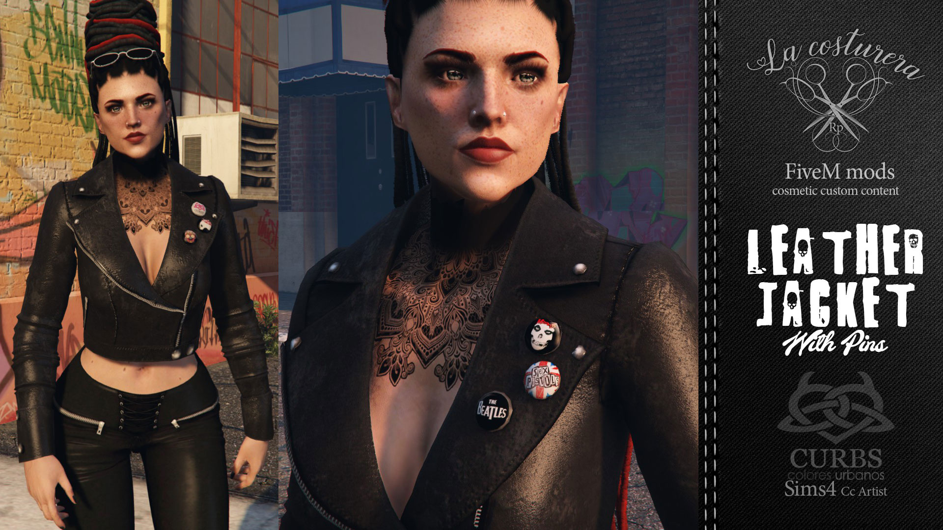 Leather Jacket GTA5 Mods