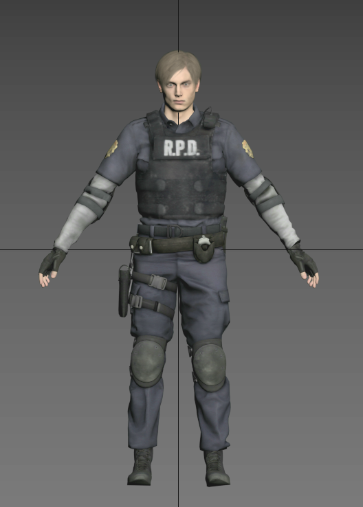 Leon Kennedy From Re 2 Remake Add On Ped Gta5 Mods Com