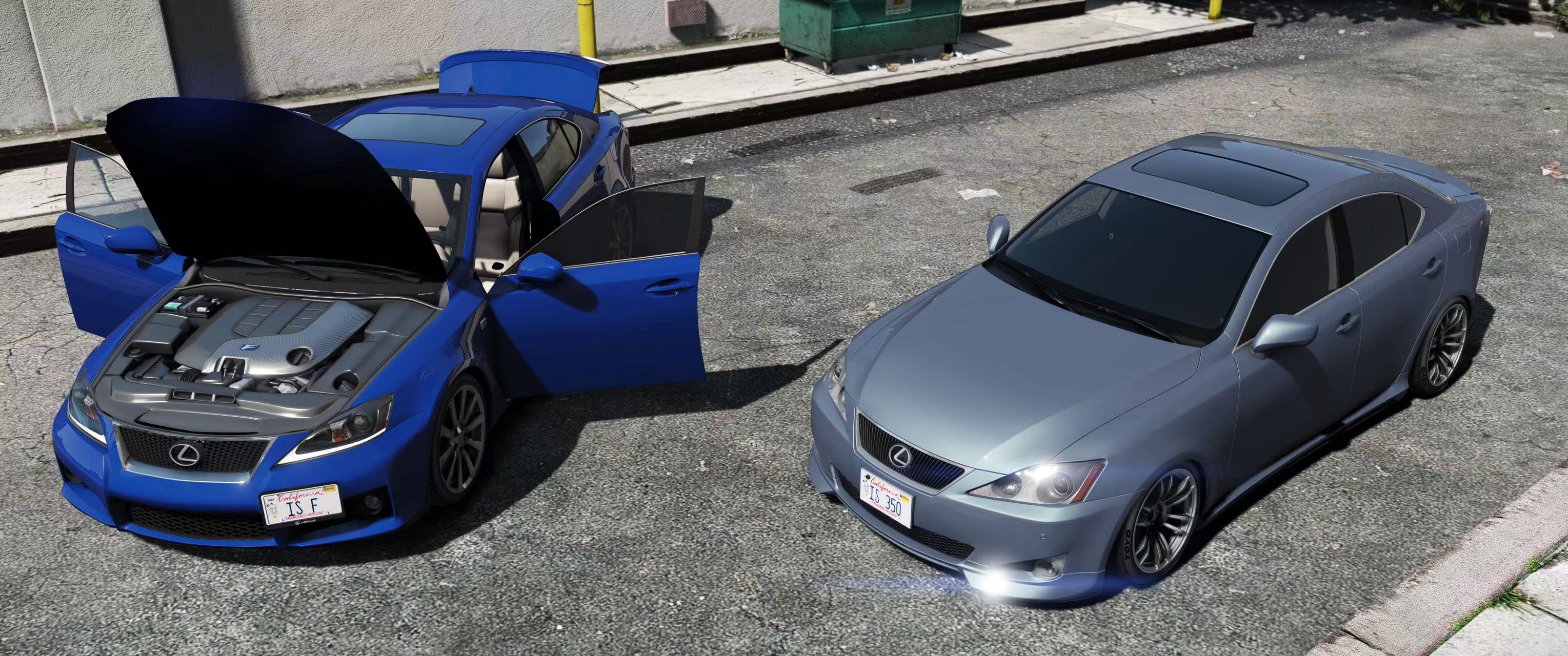 Lexus is 300 для gta 5 фото 78