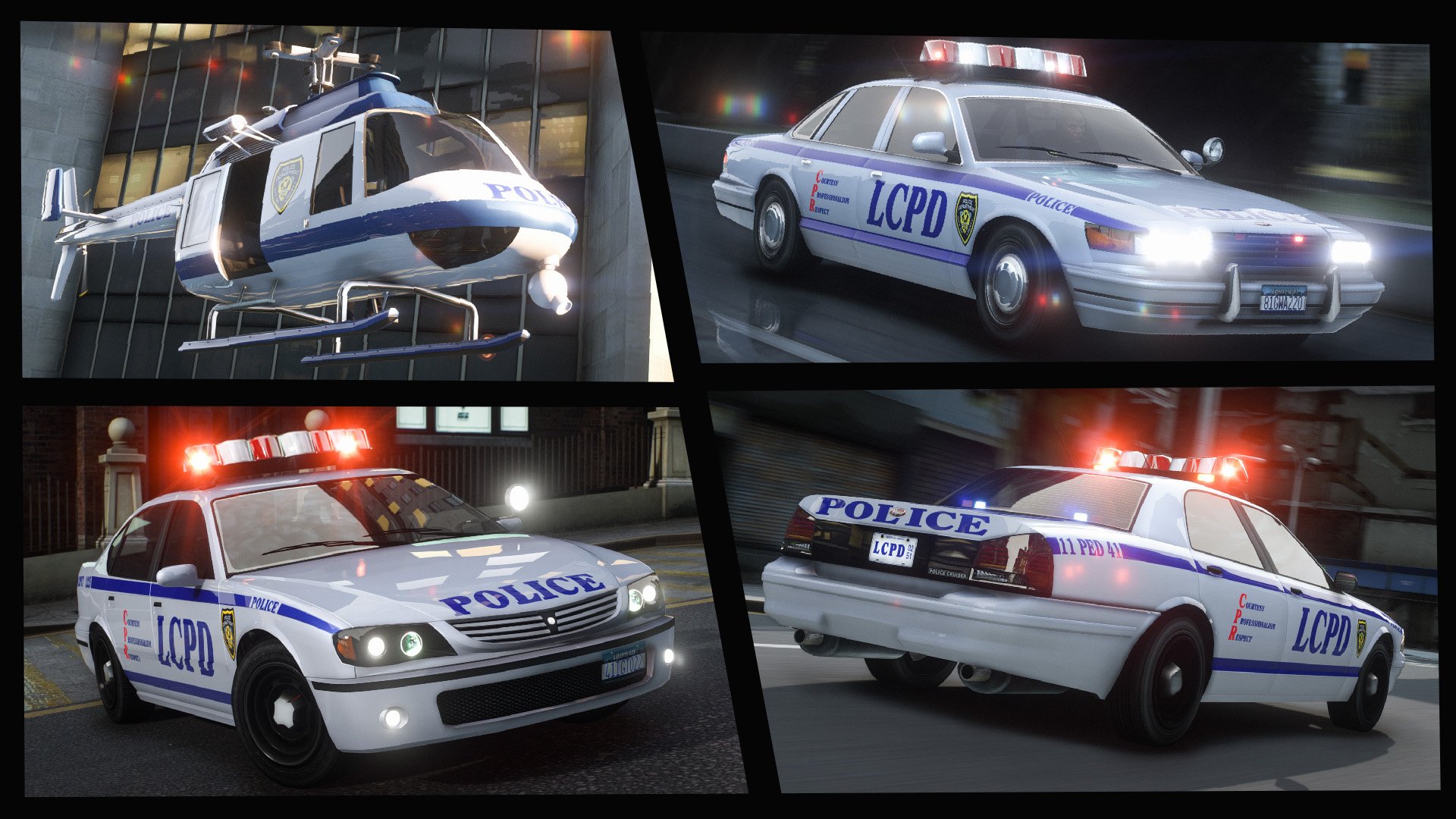 gta iv police car packs