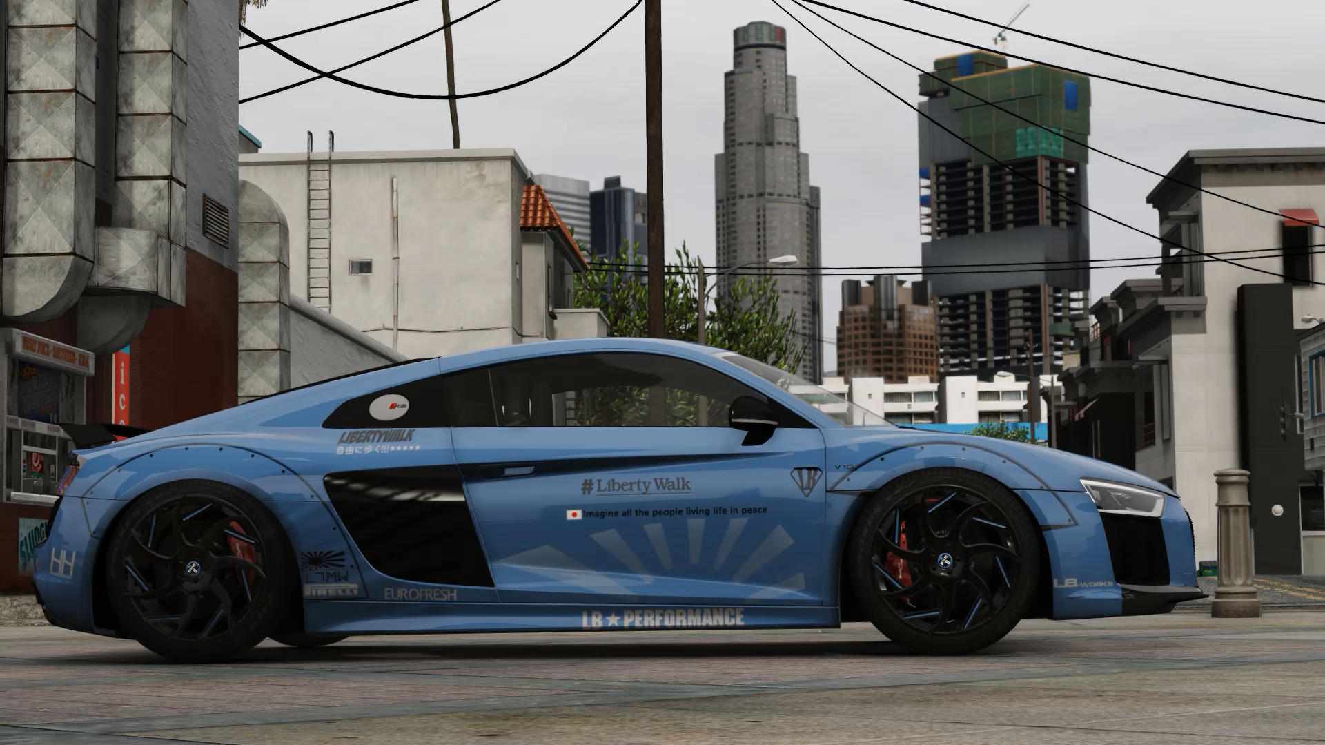 Audi r8 Liberty walk