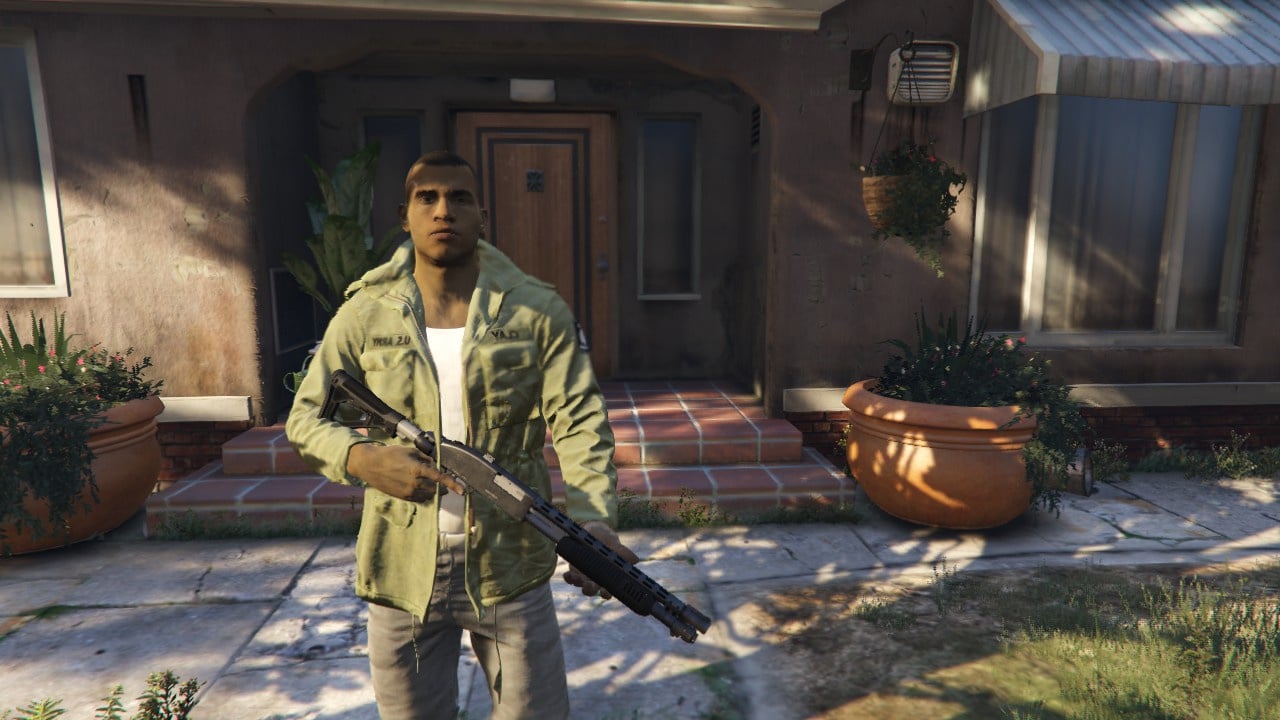 Franklin: Mafia3 Lincoln Clay's Army Jacket & Pants - Vietnam - GTA5-Mods .com