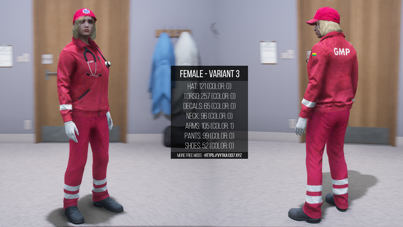 Fivem EMS Uniforms